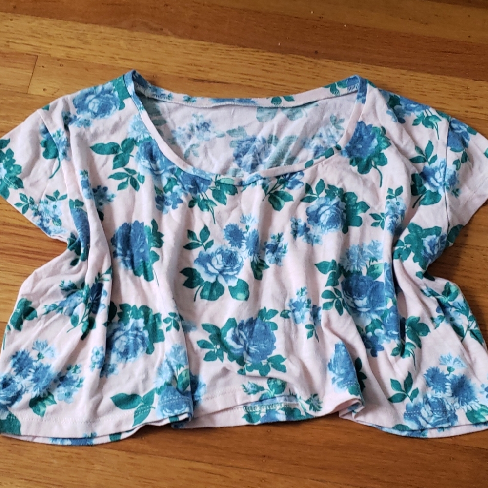 Floral Crop Top
